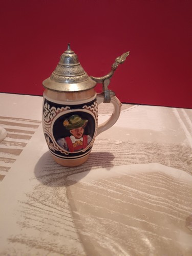 German beer stein decorative - german,
