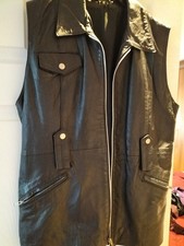 Ladies Leather Gilet