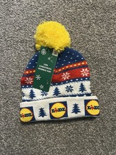 Lidl Christmas Bobble Hat BNWT