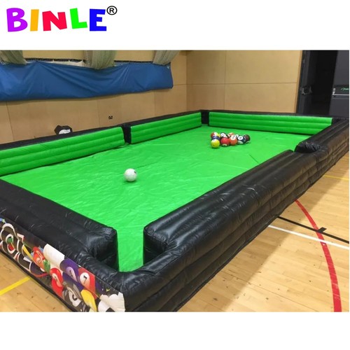Inflatable snooker football - snooker,