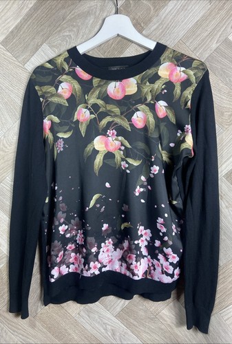 Ted baker black floral - ted, floral/fruit