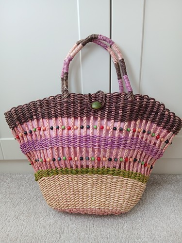 Next large straw beach - next, bag