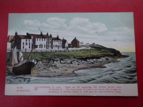 Olde blackpool posted 1909 - blackpool,,