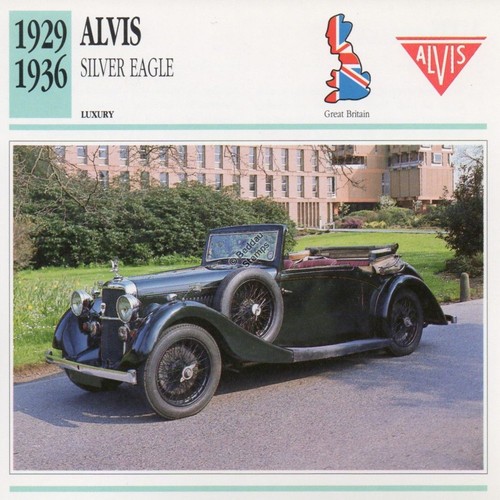 1929 1936 alvis silver eagle - alvis,