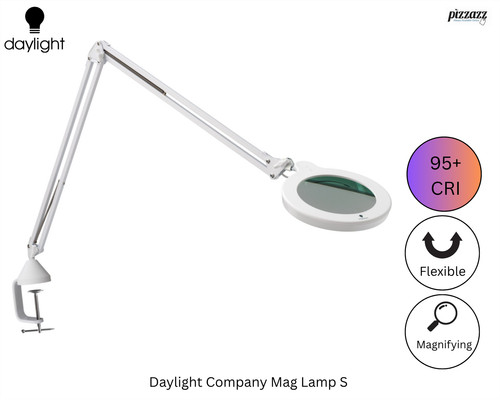 Led magnifying desk lamp - led,