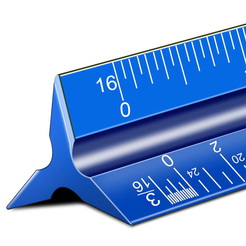 Architectural scale ruler - architectural,