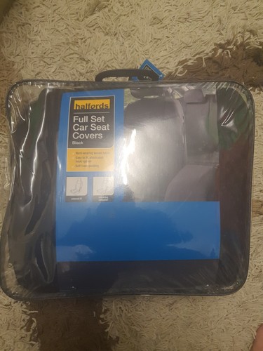 Halford full set car seat - full,