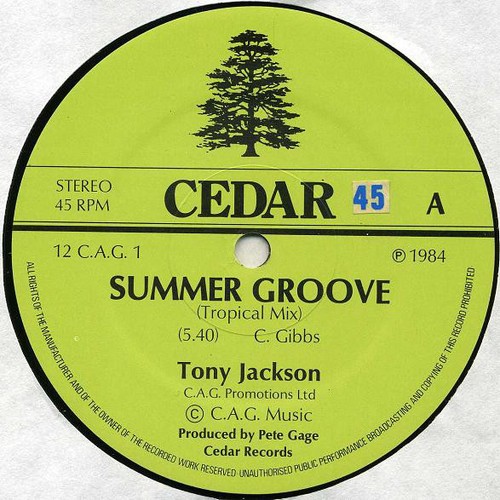 Tony jackson summer - tony,