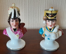 2 Napoleonic Style Ceramic