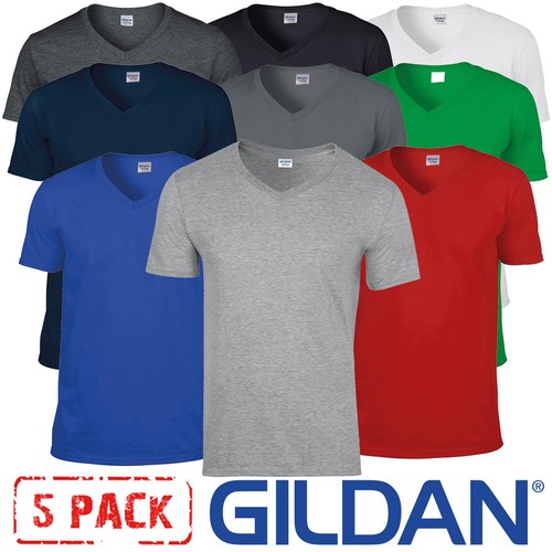 Pack gildan neck t shirt - pack, t-shirt