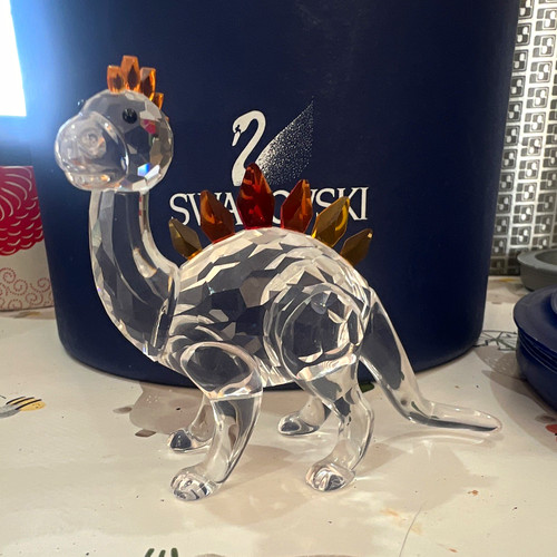 Swarovski crystal dinosaur - swarovski,