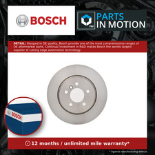 2x Brake Discs Pair Vented