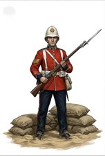 RORKES DRIFT 1879  PVT OWEN B