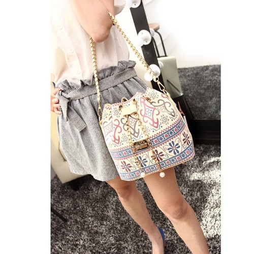 Drawstring bucket bag handbags - bag,