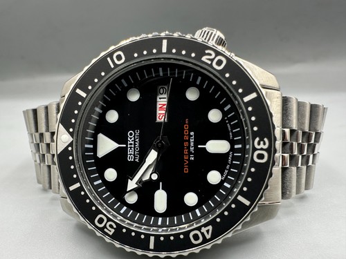 Seiko vintage black diver - seiko,