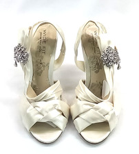 Next wide fit satin cream - wide,