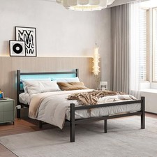 Full Bed Frame with Headboard