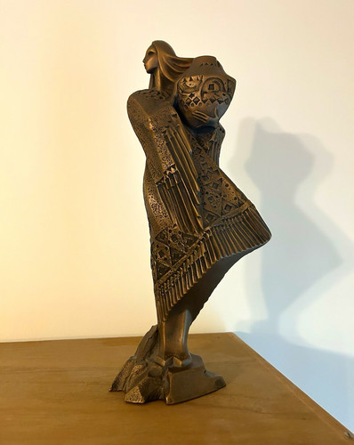 Water life art deco - art,
