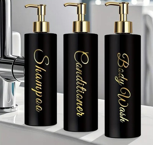 Set black 500ml empty - set,