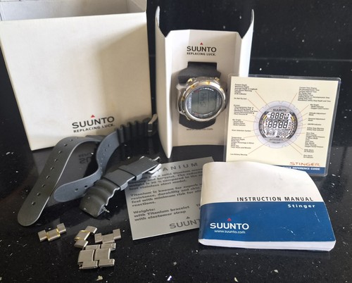 Suunto stinger titanium watch - titanium,