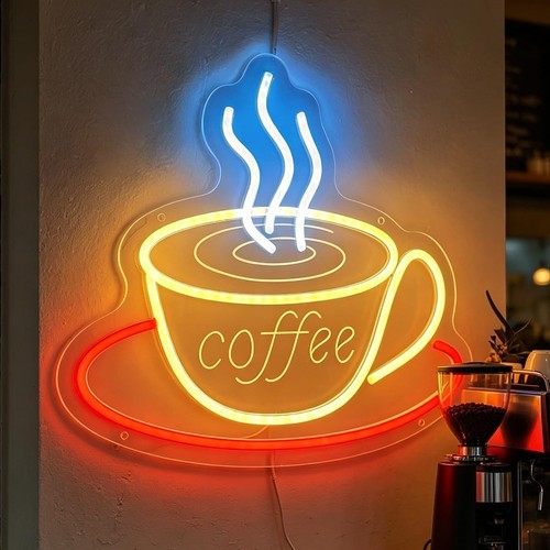 Coffee neon sign - neon,