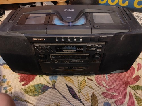 Sharp ch800 boombox - sharp, wq-ch800