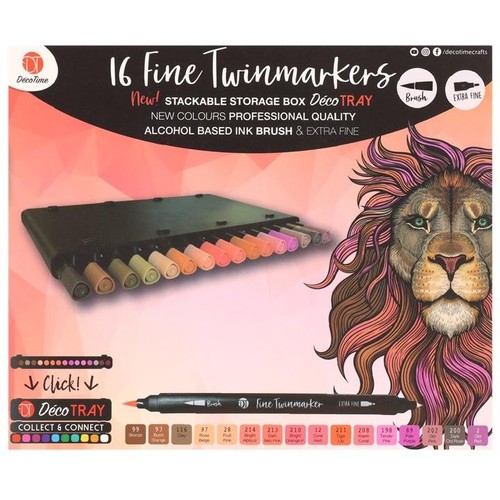 Deco time fine twinmarkers - deco,