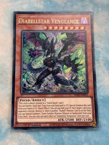 Yugioh diabellstar vengeance - yugioh,