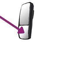 Class Tractor Wide Angle Mirror Glass 24v Heated - Mekra 191036010