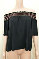 New Lipsy Black Shirred