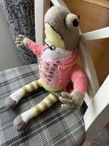 Handmade knitted toad the - handmade,