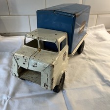 VINTAGE TRIANG TRANSPORT JUNIOR DIESEL SERIES DELIVERY VAN PRESSED STEEL