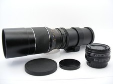 Dufay 300mm f5.6 lens manual focus No 34429 + APS Teleconverter 2X Mount M42