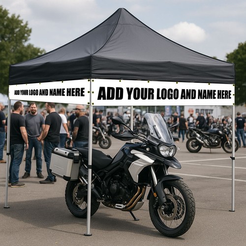 Custom printed gazebo banner - custom,