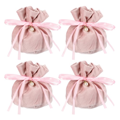 Flannel drawstring gift bag 6 - flannel,