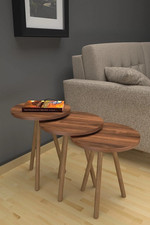 🟤 Set of 3 Round Nesting