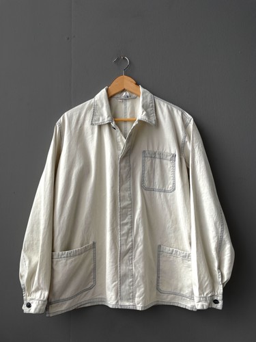 Faded cotton bleach workwear - faded,