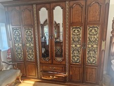Large Solid Wood Wardrobe –