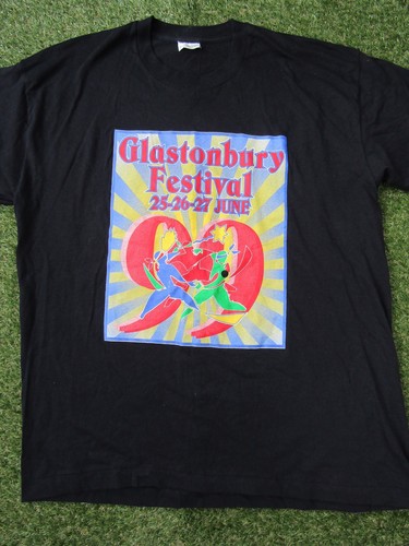 Vintage glastonbury festival - vintage,