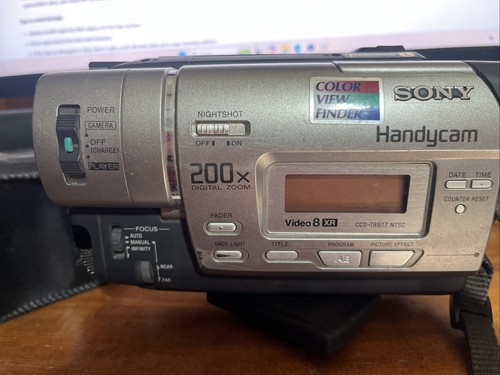 Sony handycam ccd tr517 video8 - ccd-tr517,
