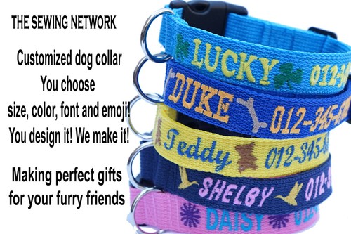 Personalized dog collar - dog,