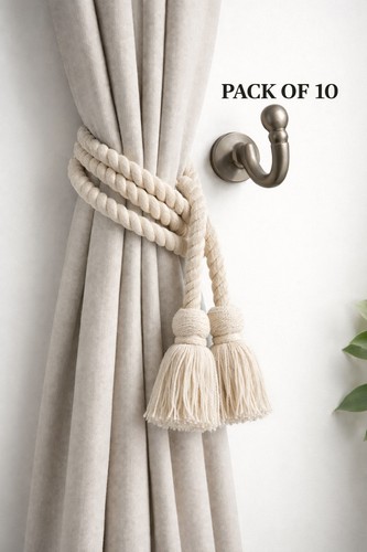 10x curtain tie backs - 10x,