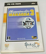 CHAMPIONSHIP MANAGER 3 - Football Management Game Sold out Version 2001 CM 3 PC