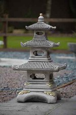 THREE TIER ORIENTAL STONE