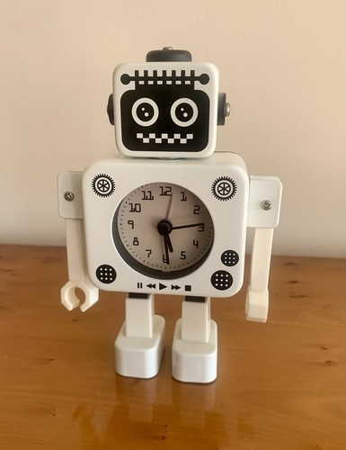 Children robot alarm clock - robot,