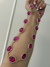 Yk2 Diamond Pink Gems Gold
