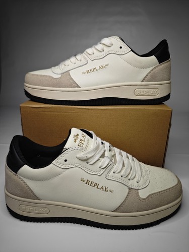 Replay leather trainers - , cream