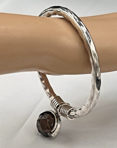 Vtg italian sterling bangle - vtg,