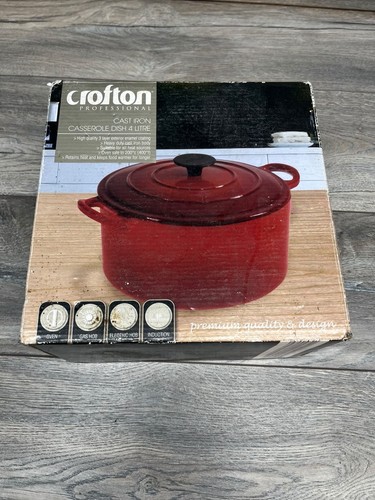 Litre cast iron casserole - 4,