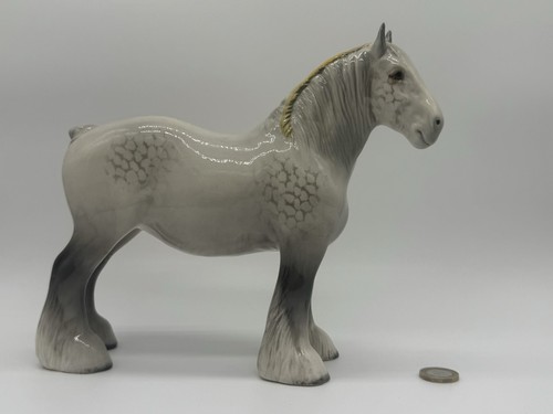 Beswick dapple grey shire mare - grey,